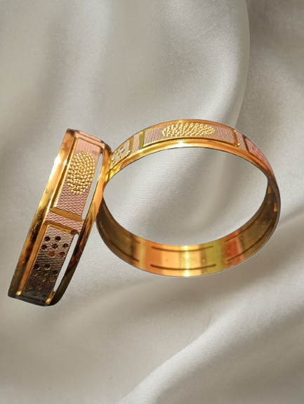 Gold Plated Designer Bangles