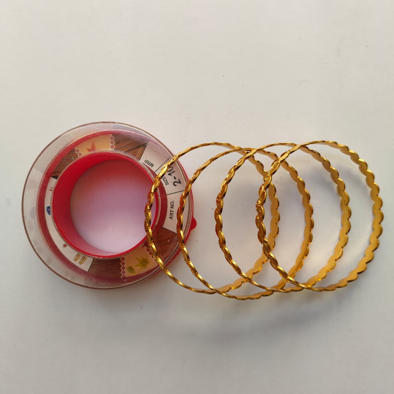 Leaf Design Bangles Set