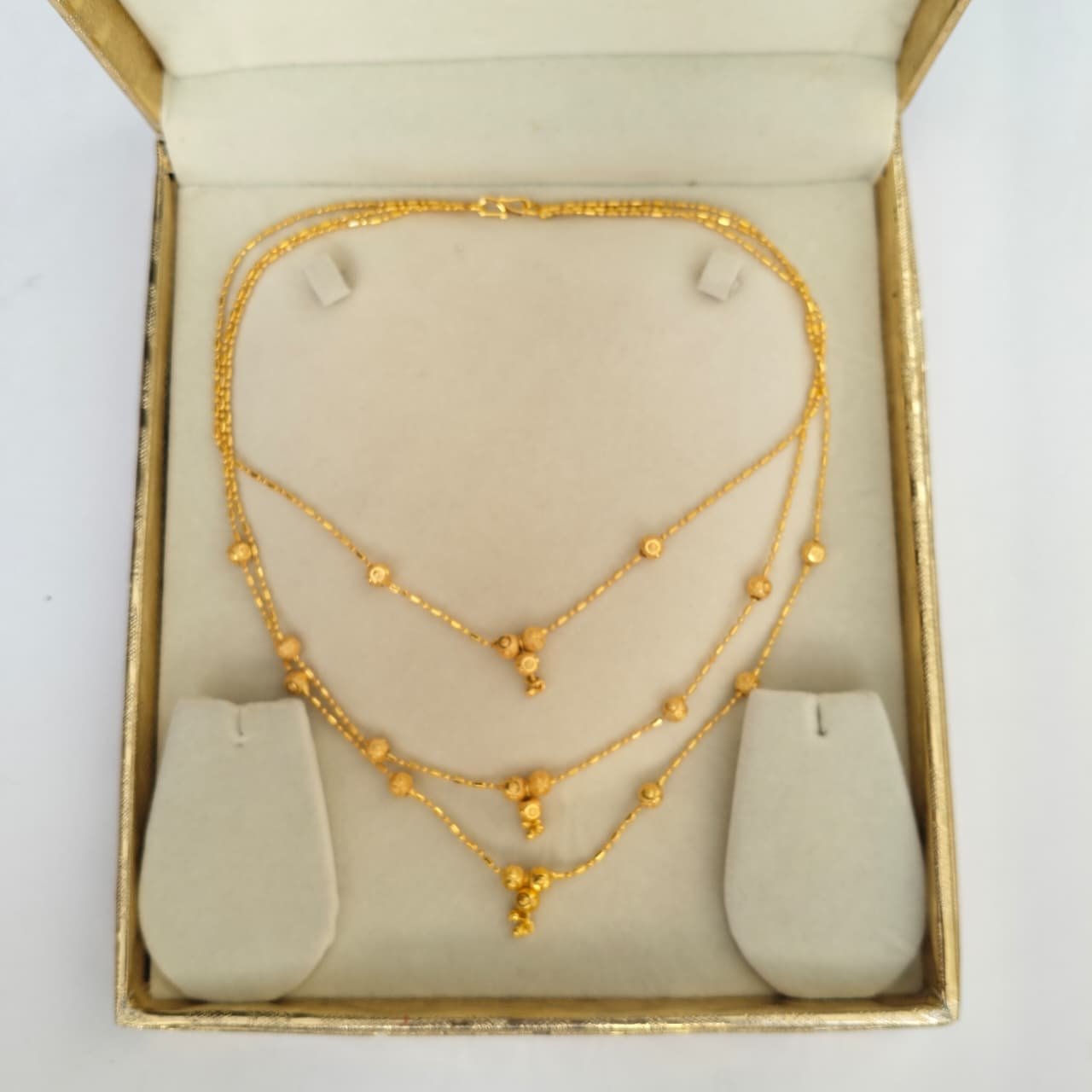 Multi-Layered Beaded Necklace