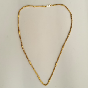 Traditional Gold-Plated Chain Necklace